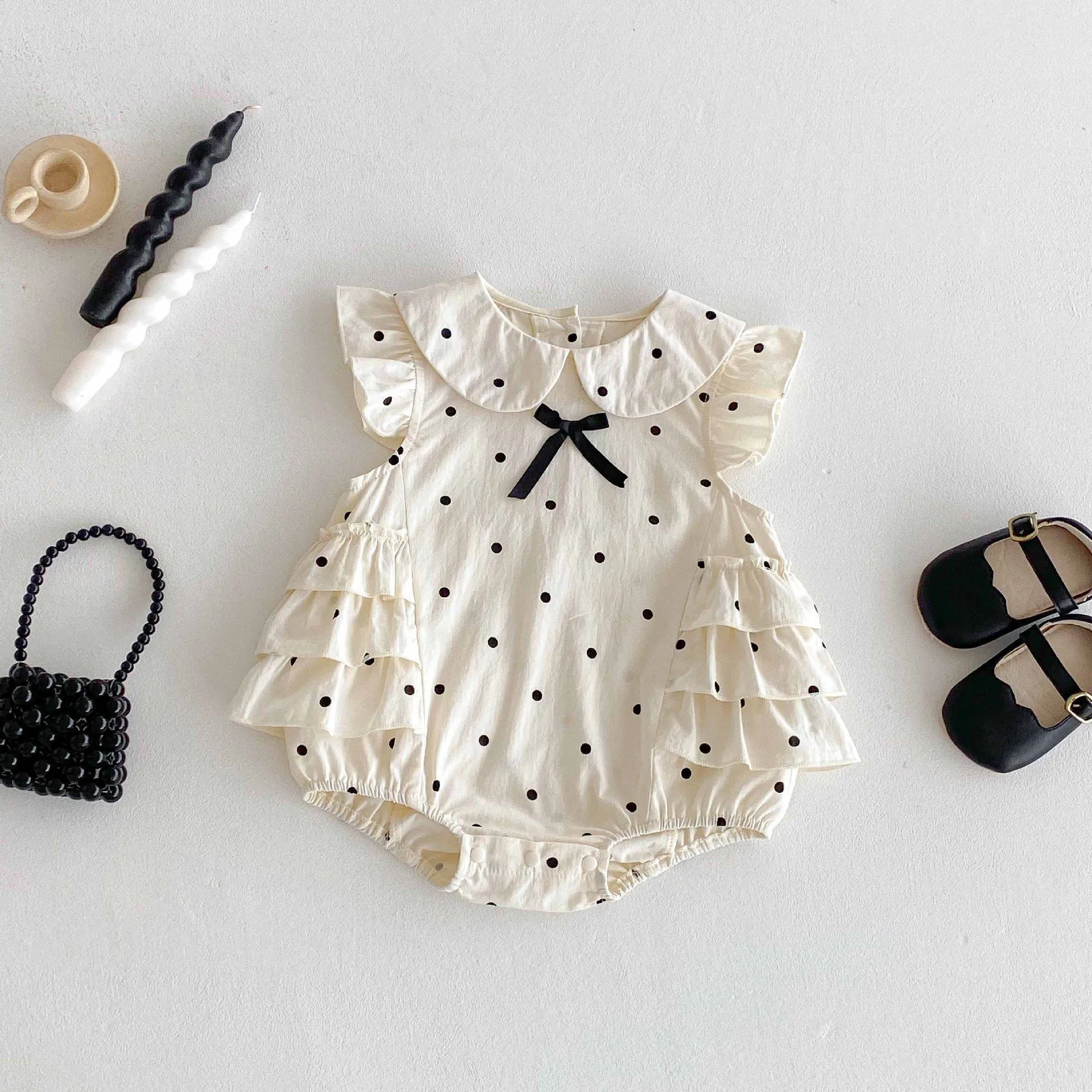 Baby one-piece dress - Korean style - girls' summer dress without sleeves - lightweight and stylish - suitable for summer
Baby one-piece dress - Korean style - girls' summer dress without sleeves - lightweight and stylish - suitable for summer