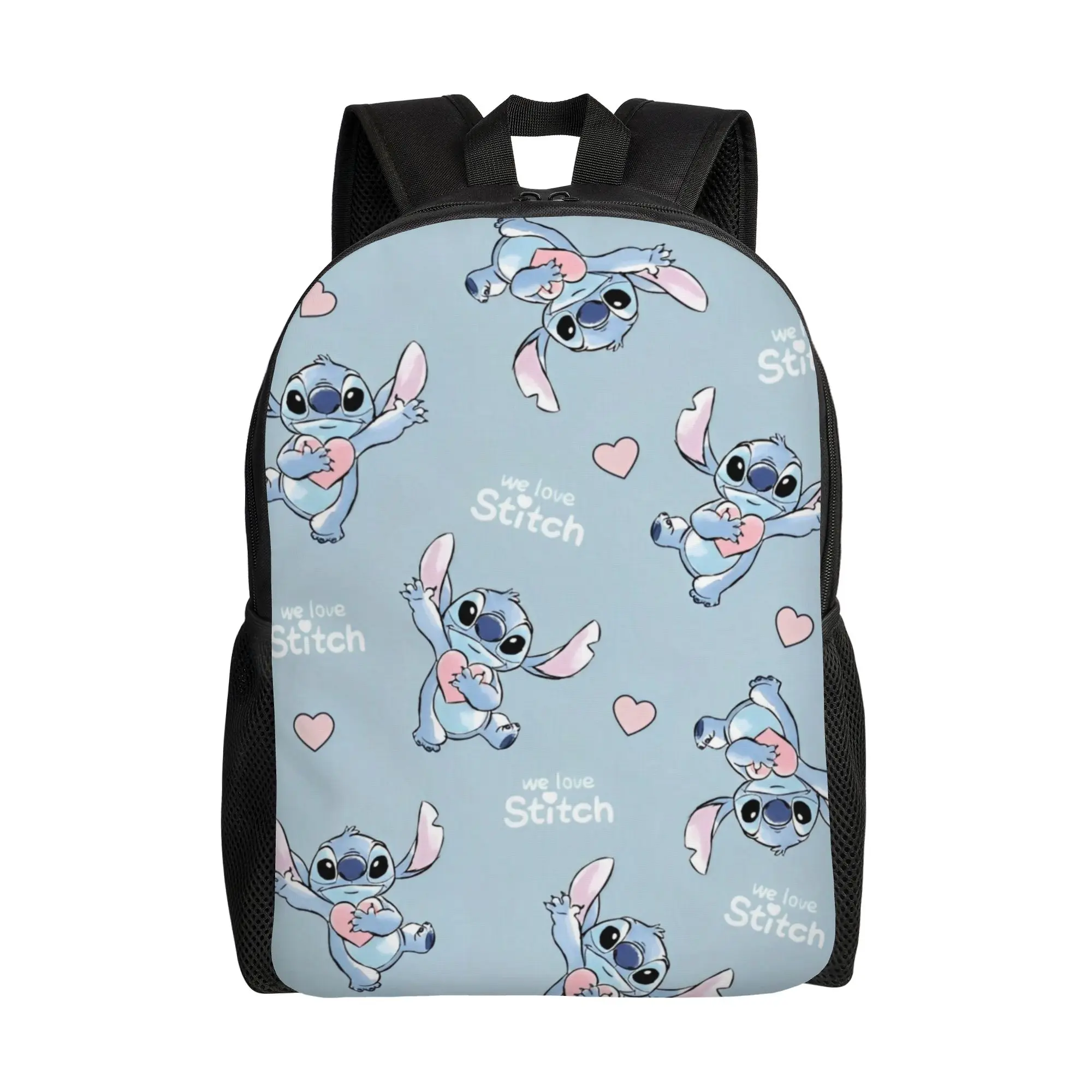 Рюкзак Stitch We Love Stitch для мужчин и женщин, стильный студенческий рюкзак для походов и путешествий, милый мультяшный рюкзак для колледжа, сумка через плечо для активного отдыха
Рюкзак Stitch We Love Stitch для мужчин и женщин, стильный студенческий рюкзак для походов и путешествий, милый мультяшный рюкзак для колледжа, сумка через плечо для активного отдыха