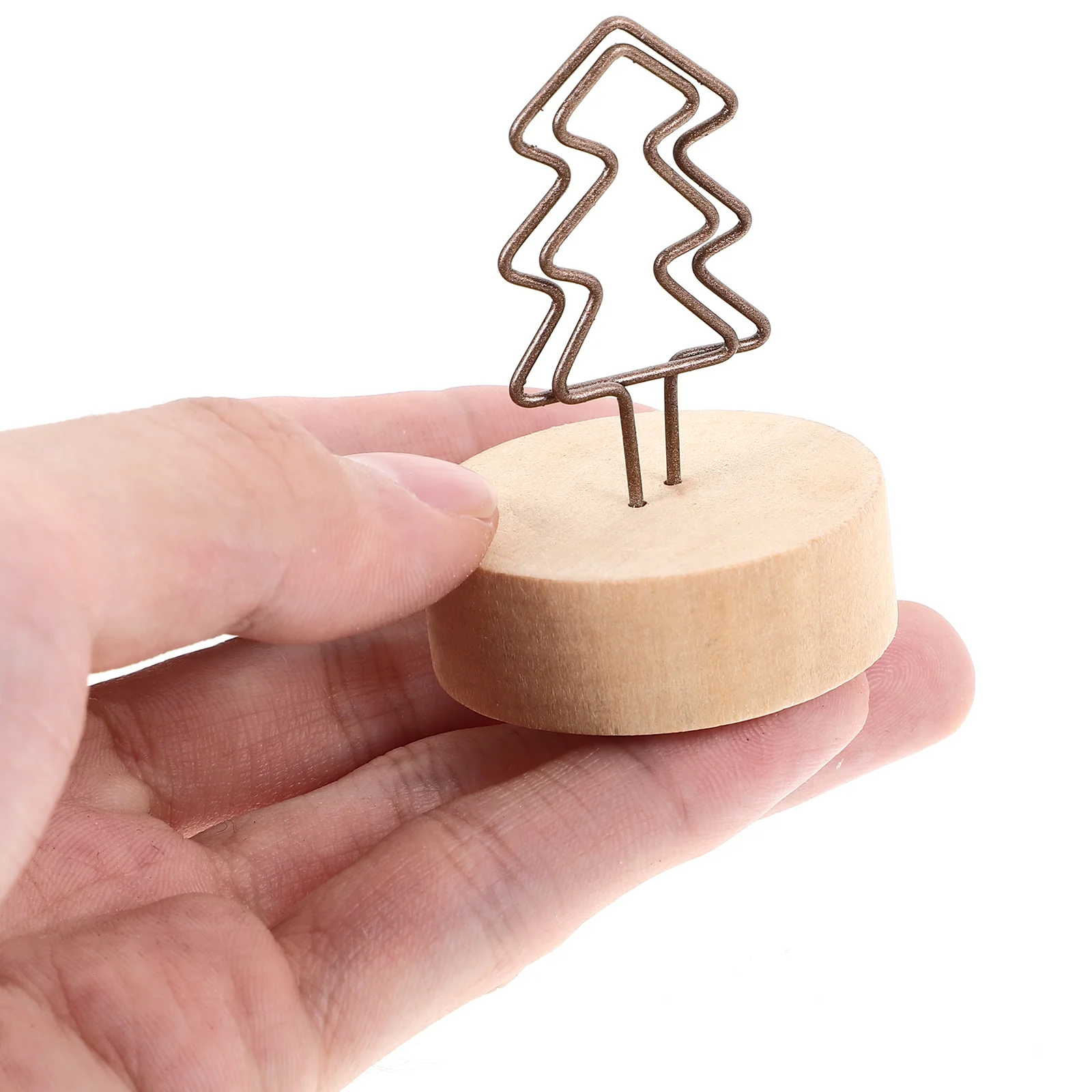 4 Pcs Photo Holders Sturdy Iron Wood Base Clips for Tables Picture Display Decorative Stand Lightweight memo clips table
4 Pcs Photo Holders Sturdy Iron Wood Base Clips for Tables Picture Display Decorative Stand Lightweight memo clips table