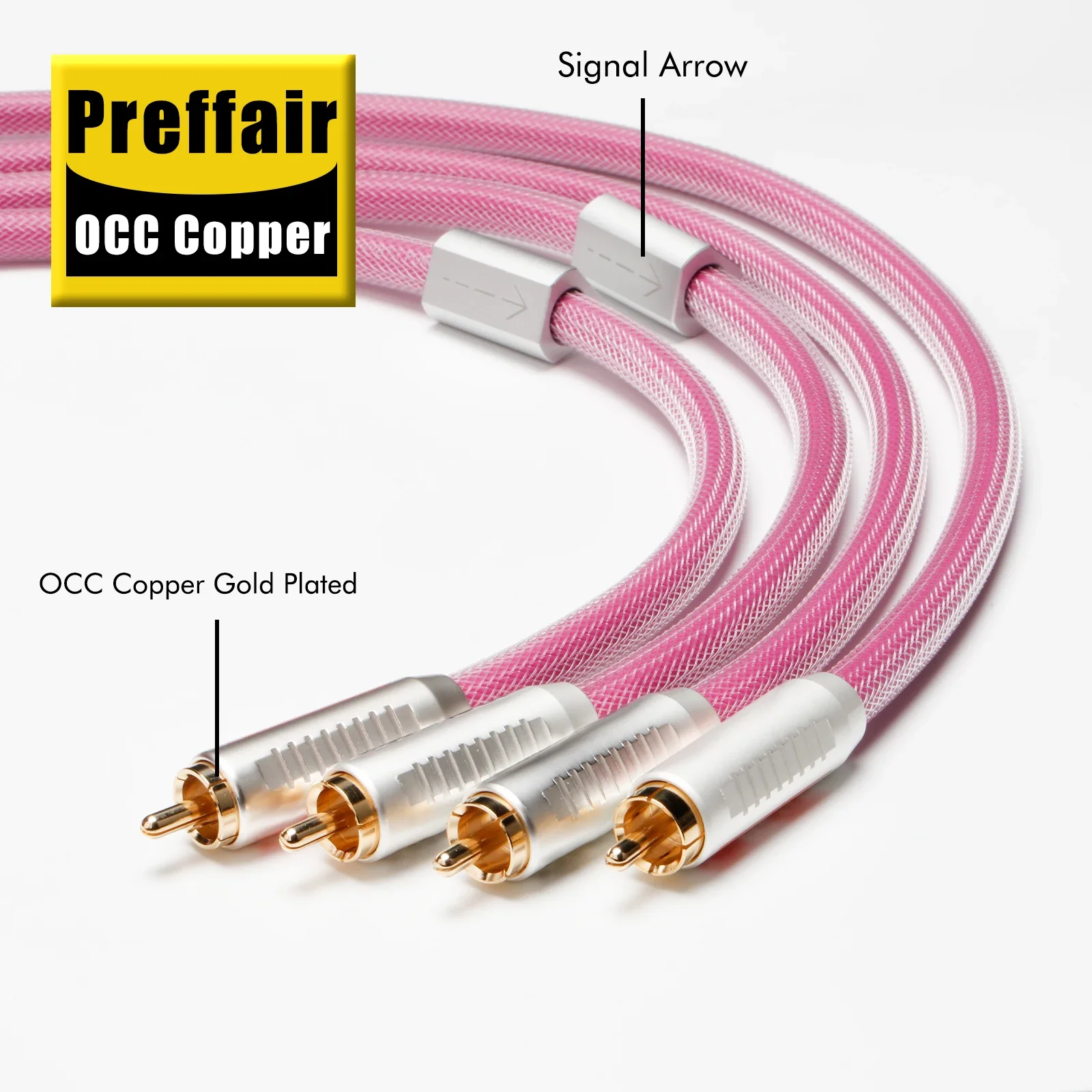 Preffair X408 HiFi Gold Plated RCA/XLR Plugs Audio Cable CD Amplifier Player Speaker RCA/XLR Interconnect Cable -- 1 Pair
Preffair X408 HiFi Gold Plated RCA/XLR Plugs Audio Cable CD Amplifier Player Speaker RCA/XLR Interconnect Cable -- 1 Pair