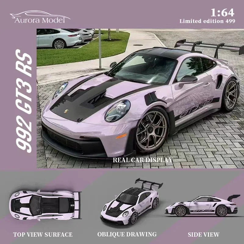 Аврора 1:64 модель автомобиля POS 992 GT3 RS Коллекция спортивных автомобилей литой под давлением-Фиолетовое покрытие
Аврора 1:64 модель автомобиля POS 992 GT3 RS Коллекция спортивных автомобилей литой под давлением-Фиолетовое покрытие