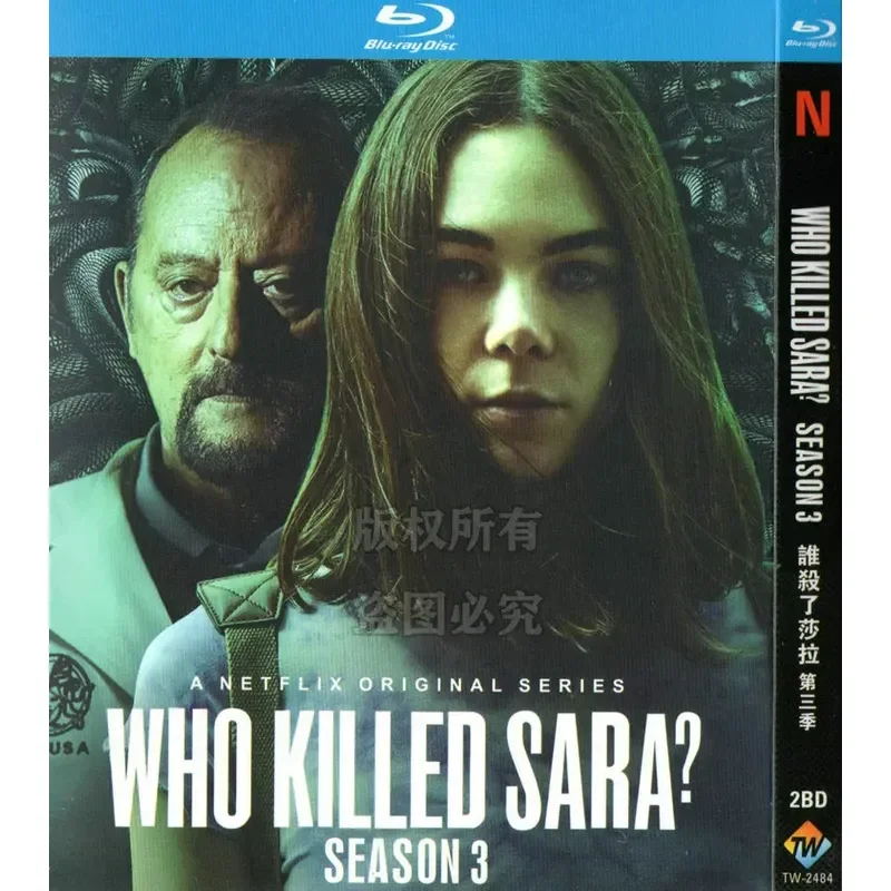 Spanish Suspense Crime Thriller TV Series Who Killed Sara Seasons 1 to 3 BD Blu-ray High Definition 6 Discs
Spanish Suspense Crime Thriller TV Series Who Killed Sara Seasons 1 to 3 BD Blu-ray High Definition 6 Discs