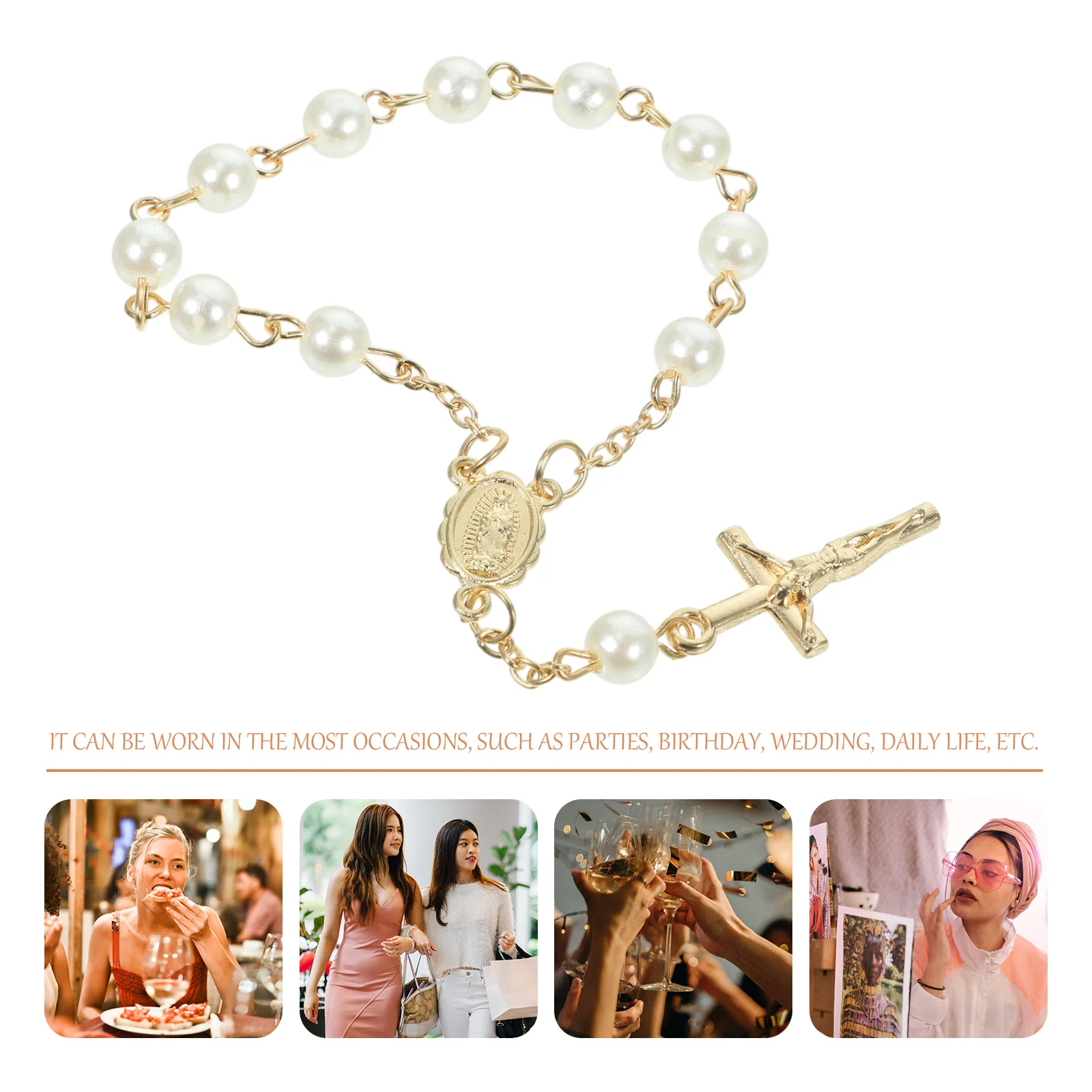 10Pcs Gold Plated Pearl Beaded Charm Bracelets Lightweight Stylish Summer Gifts Trendy Wrist Jewelry for Women Girls
10Pcs Gold Plated Pearl Beaded Charm Bracelets Lightweight Stylish Summer Gifts Trendy Wrist Jewelry for Women Girls