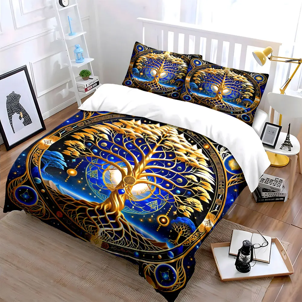 "Tree of Life Tapestry Set" Bedding Set with 1 Duvet Cover 2 Pillowcases Single Double King Queen, Gift
"Tree of Life Tapestry Set" Bedding Set with 1 Duvet Cover 2 Pillowcases Single Double King Queen, Gift