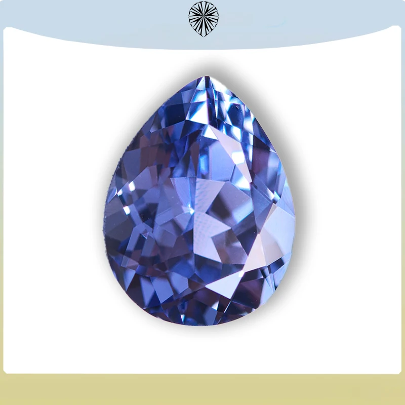 Lab Grown Sapphire Cornflower Color Pear Shape VVS1 Charms Gemstone for Diy Jewelry Making Selectable AGL Certificate
Lab Grown Sapphire Cornflower Color Pear Shape VVS1 Charms Gemstone for Diy Jewelry Making Selectable AGL Certificate