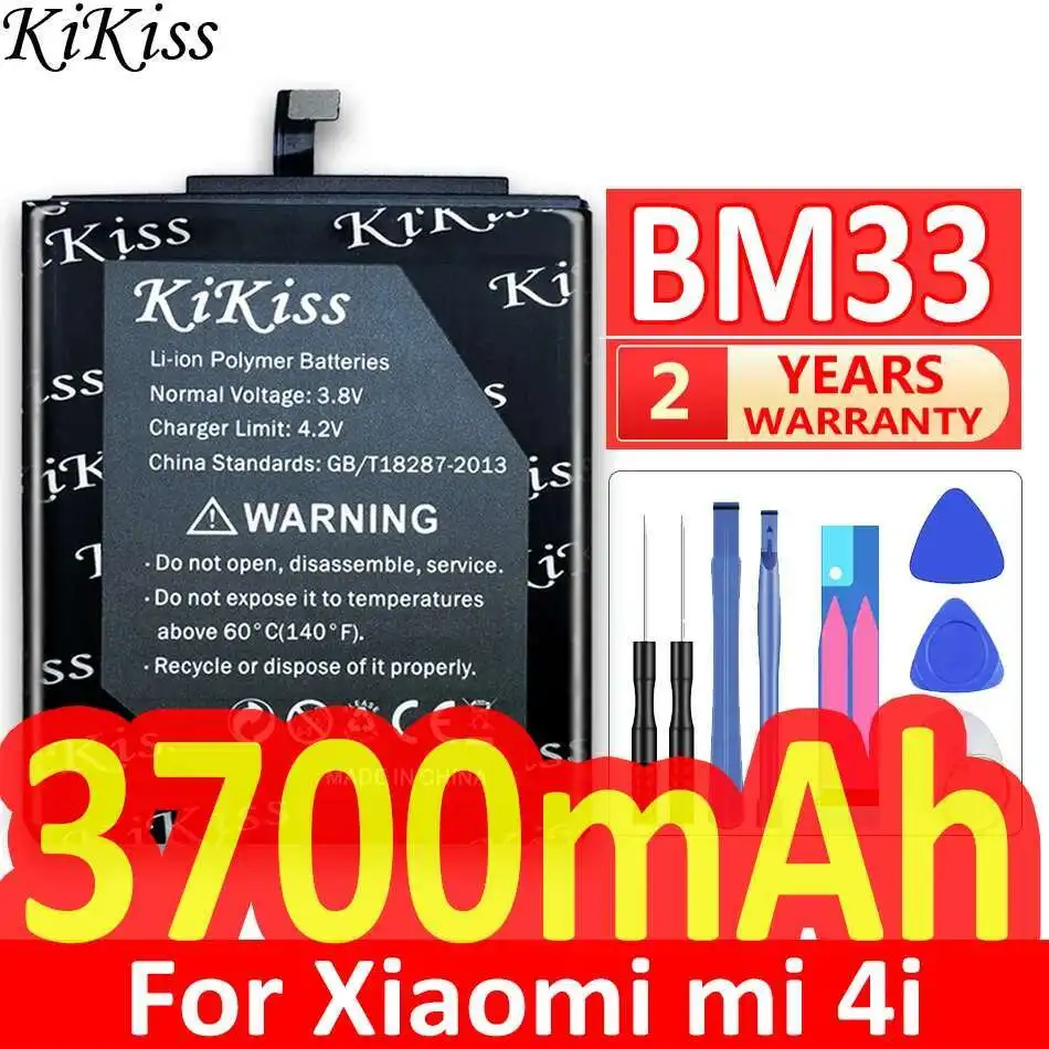 For Xiaomi MI 4I M4i Mi4i BM33 Mobile Phone Battery 3700Mah Fast Charging Lightweight 
For Xiaomi MI 4I M4i Mi4i BM33 Mobile Phone Battery 3700Mah Fast Charging Lightweight