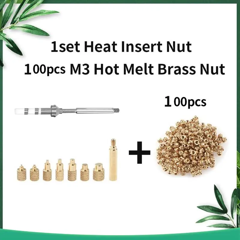 (НОВИНКА) Гайка с термоплавкой, железный наконечник, золото и серебро, латунь + металл, латунь M2-M8, комплект для вставки гаек с термоплавкой
(НОВИНКА) Гайка с термоплавкой, железный наконечник, золото и серебро, латунь + металл, латунь M2-M8, комплект для вставки гаек с термоплавкой