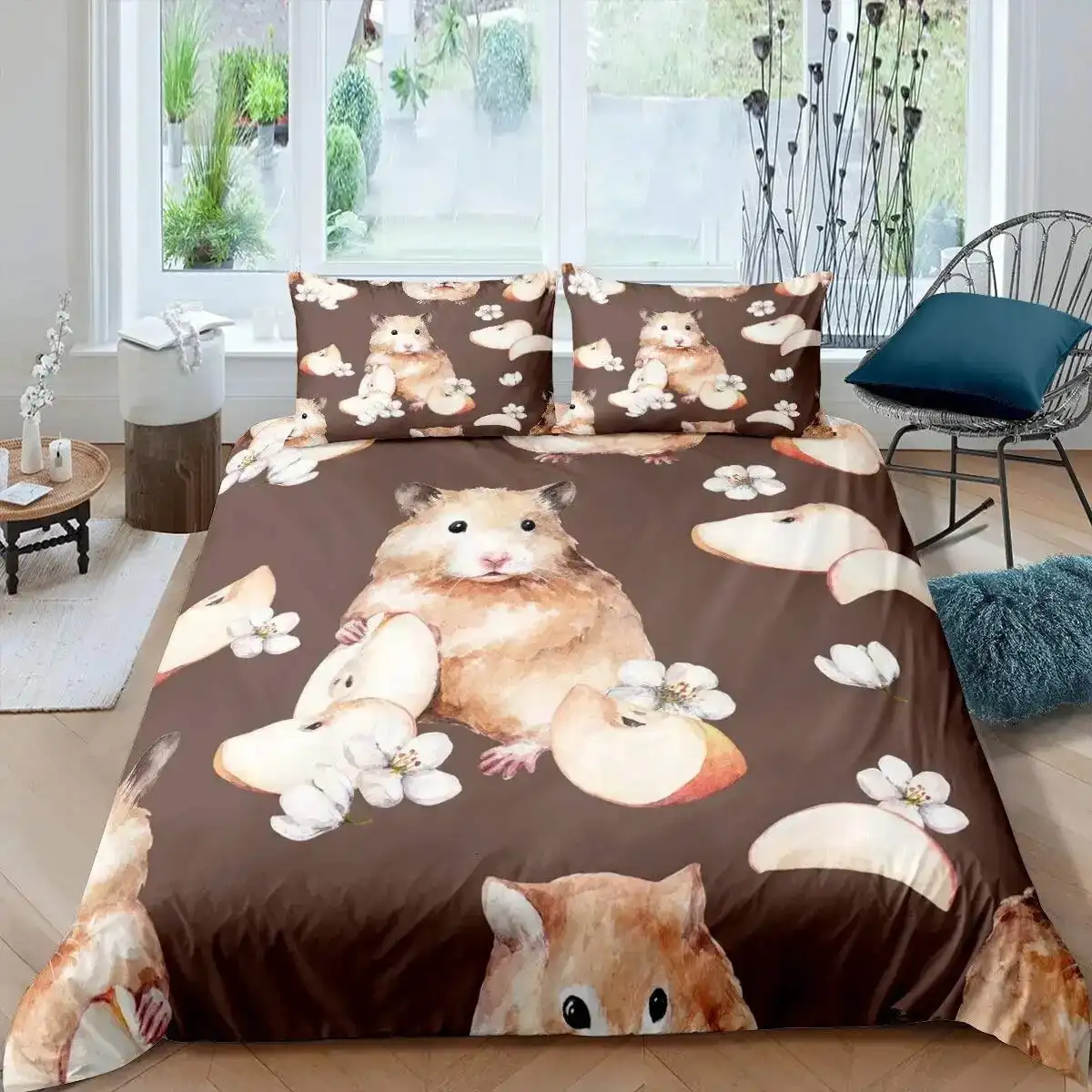 Hamster Duvet Cover Family Pet Guinea Pig for Women Children Boys Lovely Mini Animals Quilt Cover for Bedroom Rations Warm Soft
Hamster Duvet Cover Family Pet Guinea Pig for Women Children Boys Lovely Mini Animals Quilt Cover for Bedroom Rations Warm Soft