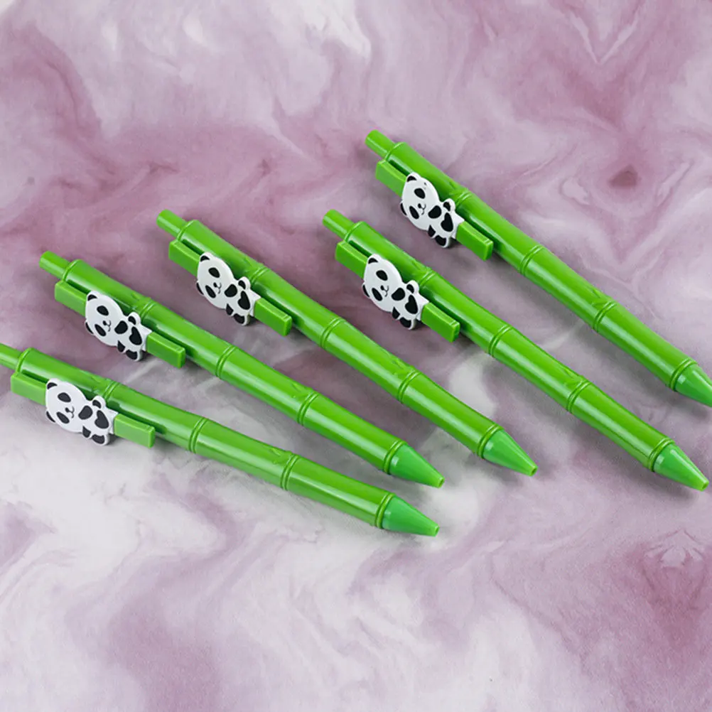 5Pcs Adorable Panda Shaped Gel Pen Press Type Ink Pen Portable Lightweight for Students Secretaries Smooth Writing Wear
5Pcs Adorable Panda Shaped Gel Pen Press Type Ink Pen Portable Lightweight for Students Secretaries Smooth Writing Wear