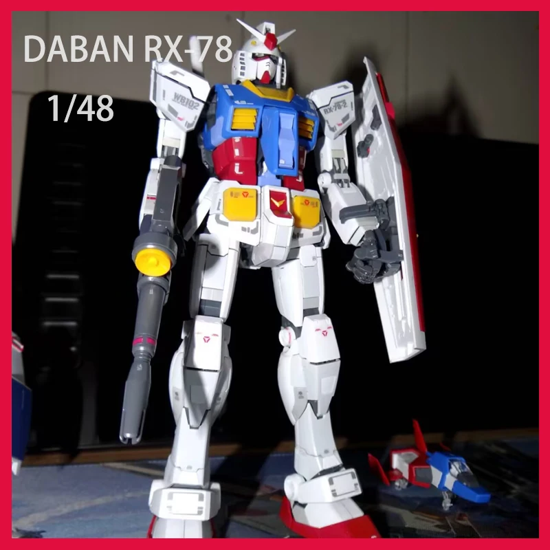 Daban Rx-78-2 Mega 1/48 Assembly Model Kit With Water Sticker Action Figure Mecha Hobby Toy For Hobbyists Collectors Gifts
Daban Rx-78-2 Mega 1/48 Assembly Model Kit With Water Sticker Action Figure Mecha Hobby Toy For Hobbyists Collectors Gifts