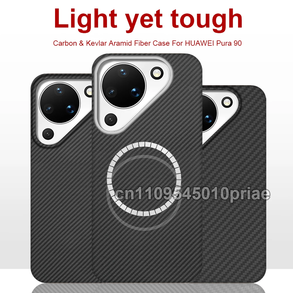 Carbon fiber aramid magnetic case for huawei pura 90 fabric thin hard Lightweight Cover magnetic balck Slim light red
Carbon fiber aramid magnetic case for huawei pura 90 fabric thin hard Lightweight Cover magnetic balck Slim light red