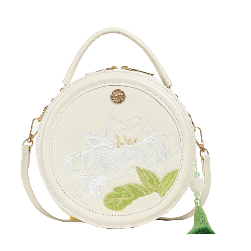 Embroidery Bag For Women Chinese Style Round Shoulder Bag Fashion Trendy Literature Art Niche Creativity Design Crossbody Bags
Embroidery Bag For Women Chinese Style Round Shoulder Bag Fashion Trendy Literature Art Niche Creativity Design Crossbody Bags