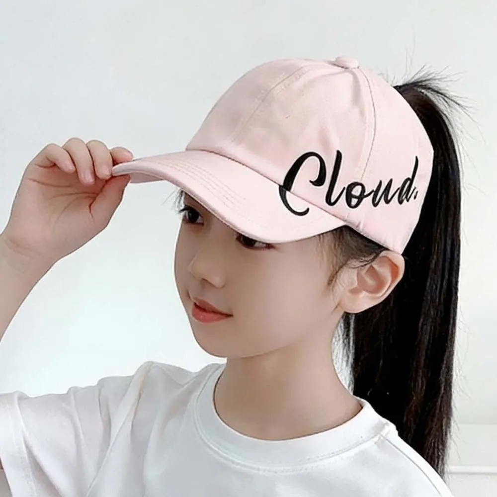 Large Head Circumference Girls Ponytail Baseball Cap Face-Slimming Wide Brim Breathable Fabric British Style Kids Hat
Large Head Circumference Girls Ponytail Baseball Cap Face-Slimming Wide Brim Breathable Fabric British Style Kids Hat