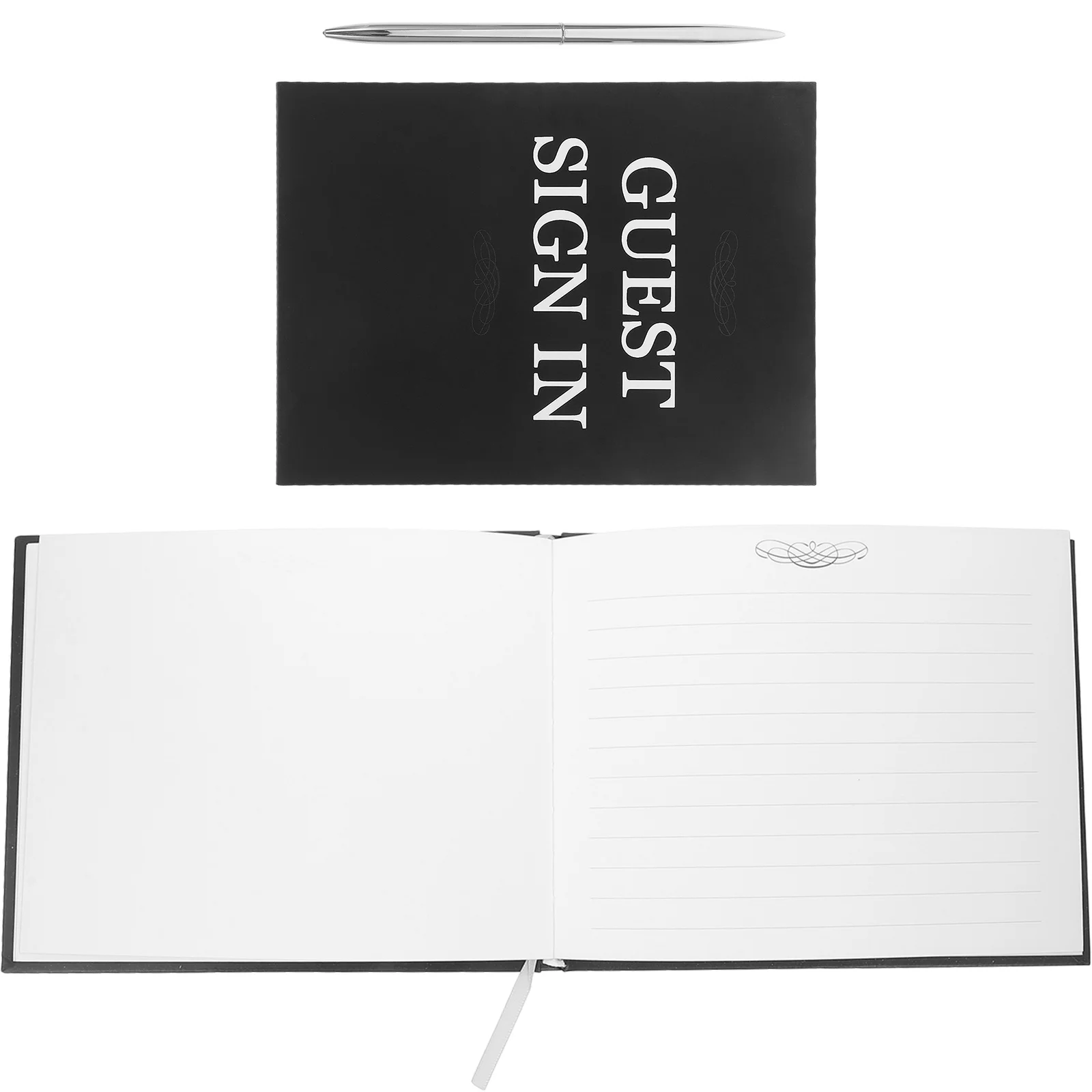 1Set Wedding Guest Book Elegant Design for Ceremony Sign-in Best Wishes Guest Signature Book Wedding Message Keepsake
1Set Wedding Guest Book Elegant Design for Ceremony Sign-in Best Wishes Guest Signature Book Wedding Message Keepsake