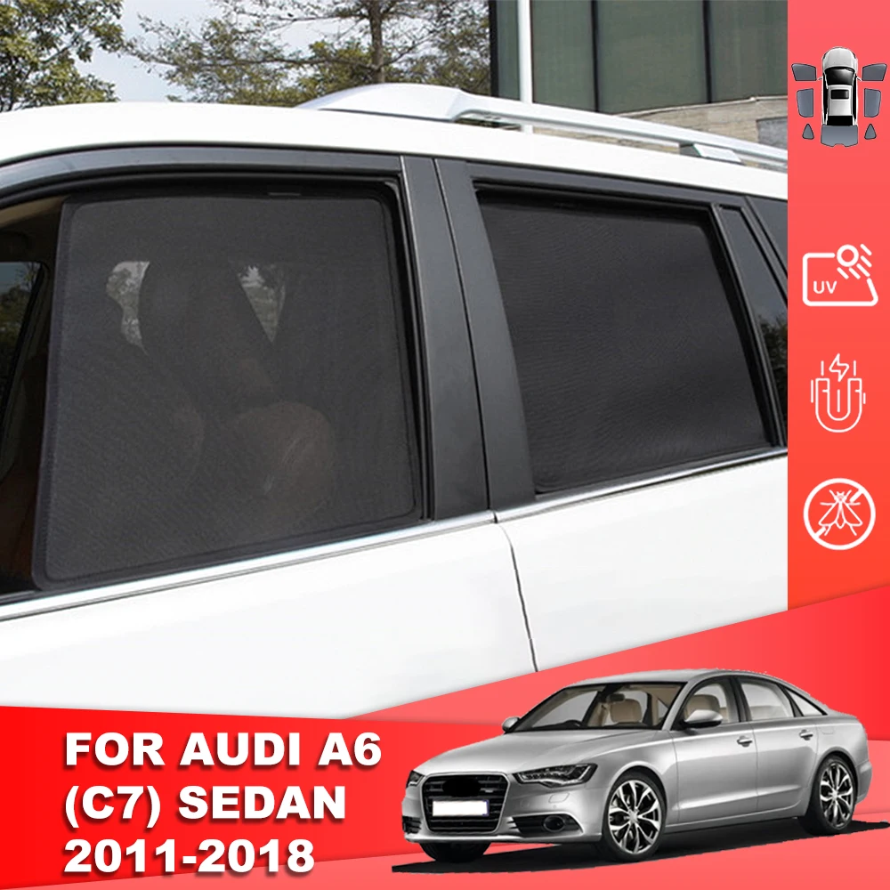 For Audi A6 Sedan C7 2012-2018 Magnetic Car Sunshade Shield Front Windshield Curtain Rear Side Baby Window Sun Shade Visor
For Audi A6 Sedan C7 2012-2018 Magnetic Car Sunshade Shield Front Windshield Curtain Rear Side Baby Window Sun Shade Visor
