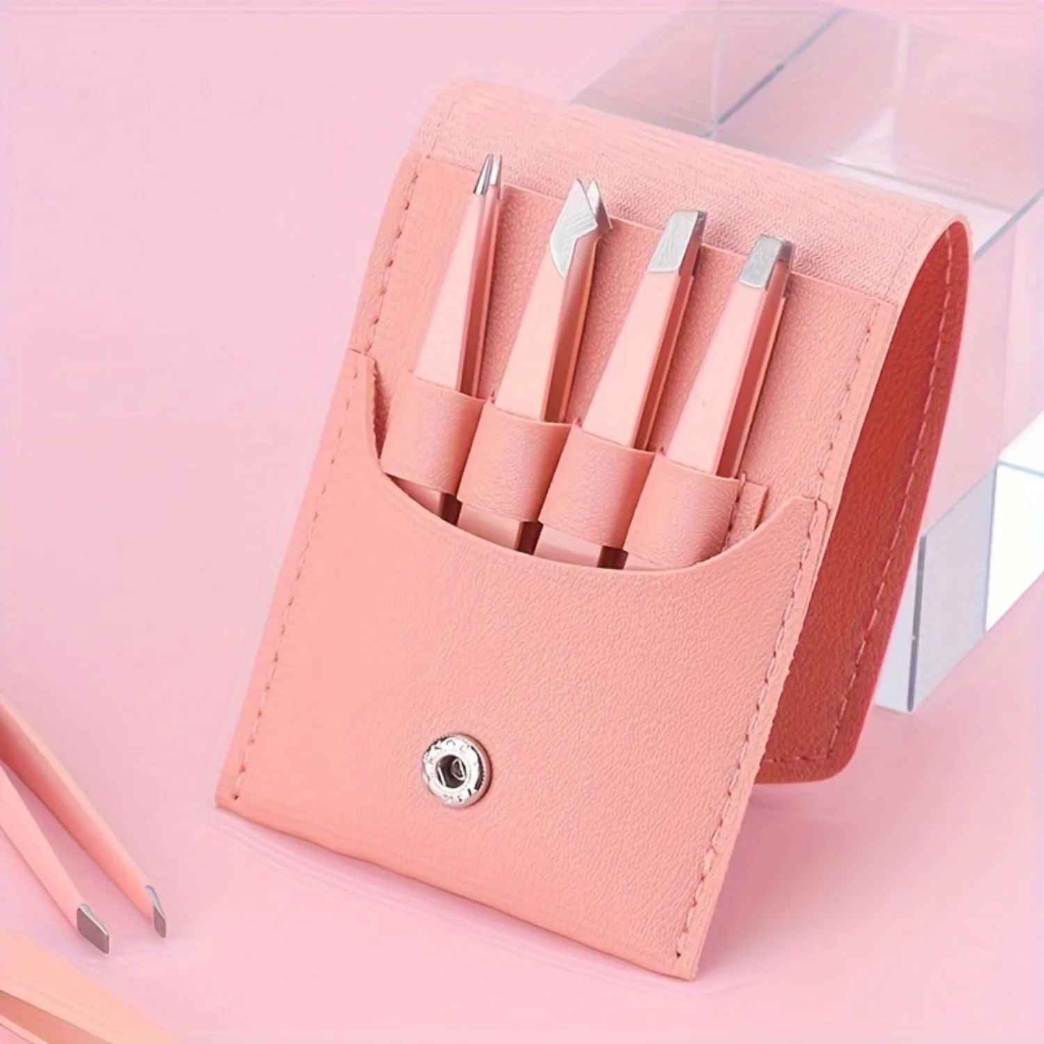 4 Pcs Tweezers Set - Professional Tweezers For Eyebrows - Great Precision For Facial Hair, Splinter And Ingrown Hair Removal Wit
4 Pcs Tweezers Set - Professional Tweezers For Eyebrows - Great Precision For Facial Hair, Splinter And Ingrown Hair Removal Wit