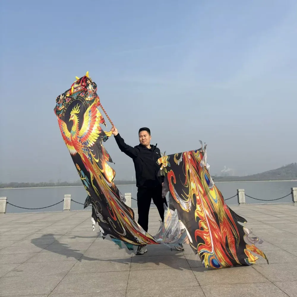 7m Phoenix Printed Chinese Dragon Dance Set For Adults Washable Fitness Dragon Festival Performance (Dragon Head+Tail+Rope)
7m Phoenix Printed Chinese Dragon Dance Set For Adults Washable Fitness Dragon Festival Performance (Dragon Head+Tail+Rope)