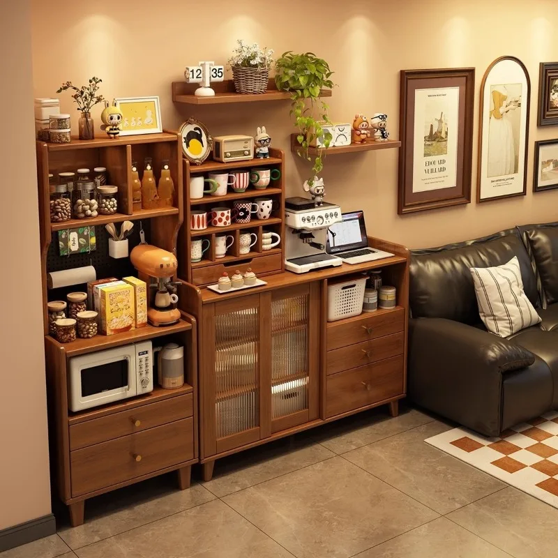 Edge cabinet integrated against the wall storage antique dining side cabinet
Edge cabinet integrated against the wall storage antique dining side cabinet