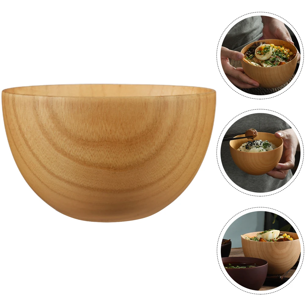Premium Wooden Ramen Large Soup For Home Restaurant Japanese Style Noodle Decorative Food Serving Bowl Kitchen Salad Dessert
Premium Wooden Ramen Large Soup For Home Restaurant Japanese Style Noodle Decorative Food Serving Bowl Kitchen Salad Dessert