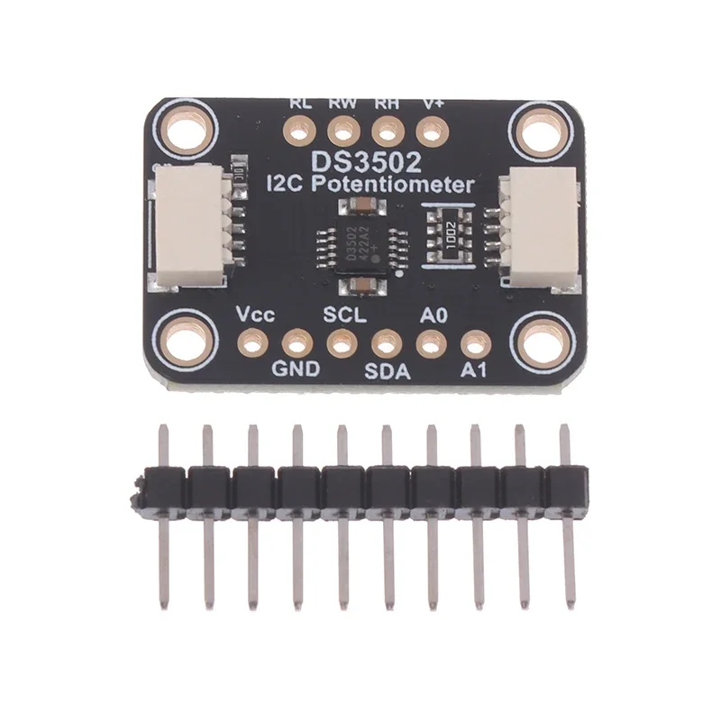 Цифровой потенциометр 4286 DS3502 I2C, 10 кОм, высоковольтная плата разработки ИС
Цифровой потенциометр 4286 DS3502 I2C, 10 кОм, высоковольтная плата разработки ИС
