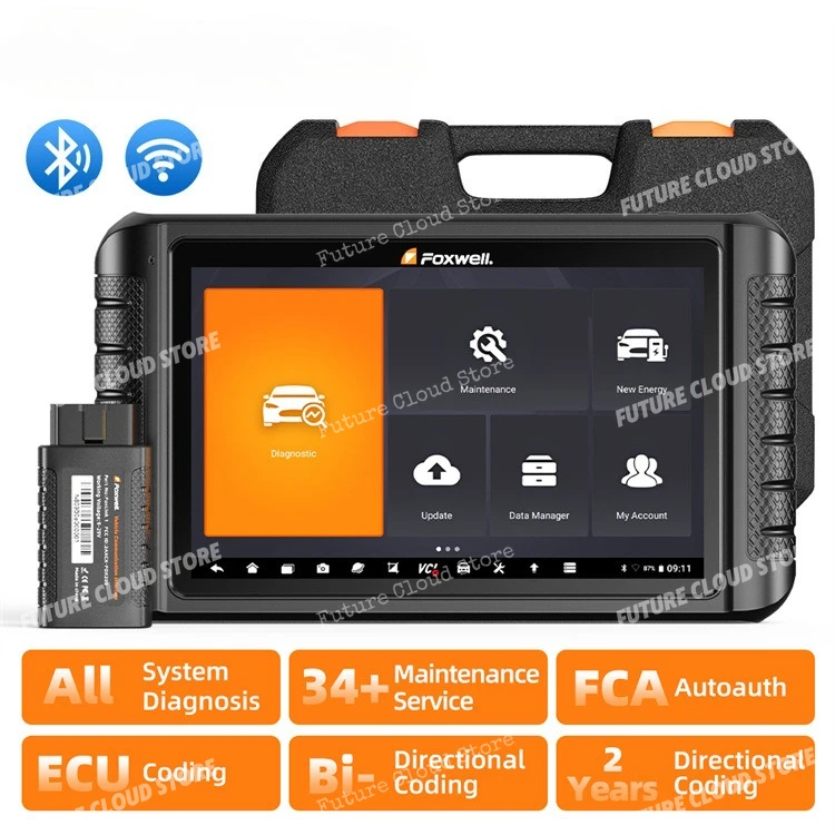 FOXWELL NT1009 automotive full system, new energy diagnosis, tool OBDII detector
FOXWELL NT1009 automotive full system, new energy diagnosis, tool OBDII detector