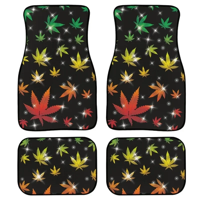 INSTANTARTS Fashion Weed Leaves Print Floor Mats for Auto Practical Dirt Resistant Pad 2022 Foldable Car Decorative Supplies
INSTANTARTS Fashion Weed Leaves Print Floor Mats for Auto Practical Dirt Resistant Pad 2022 Foldable Car Decorative Supplies