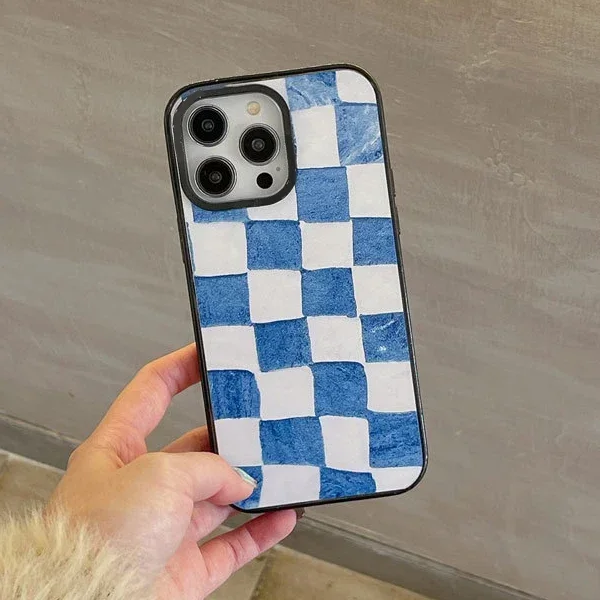 2.0 Version Acrylic Upgrade Border Blue Plaid Phone Case Cover for IPhone 11 12 13 14 15 Pro Max Case for IPhone 14 Pro
2.0 Version Acrylic Upgrade Border Blue Plaid Phone Case Cover for IPhone 11 12 13 14 15 Pro Max Case for IPhone 14 Pro