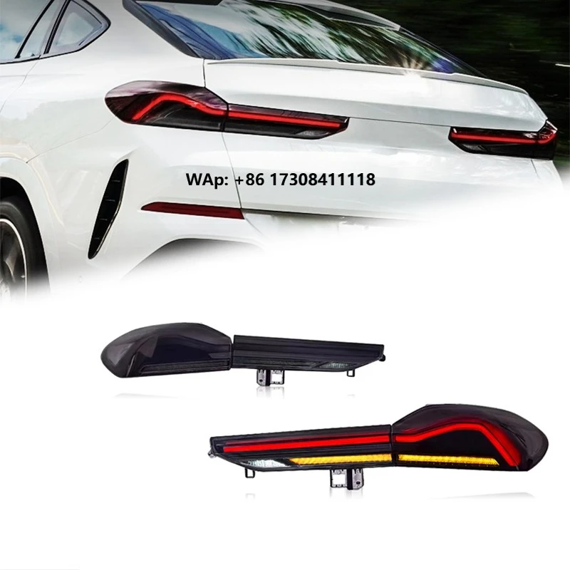 FT Car Lights For X6 G06 Taillights 2020-2022 X6 LED Tail Lamp Dynamic Turn Signal Light Car Taillights Assembly
FT Car Lights For X6 G06 Taillights 2020-2022 X6 LED Tail Lamp Dynamic Turn Signal Light Car Taillights Assembly