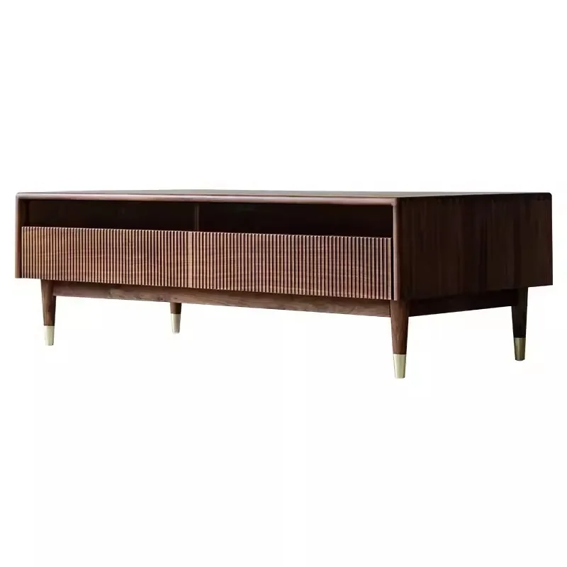 Black walnut coffee table pure solid wood cherry wood coffee table
Black walnut coffee table pure solid wood cherry wood coffee table
