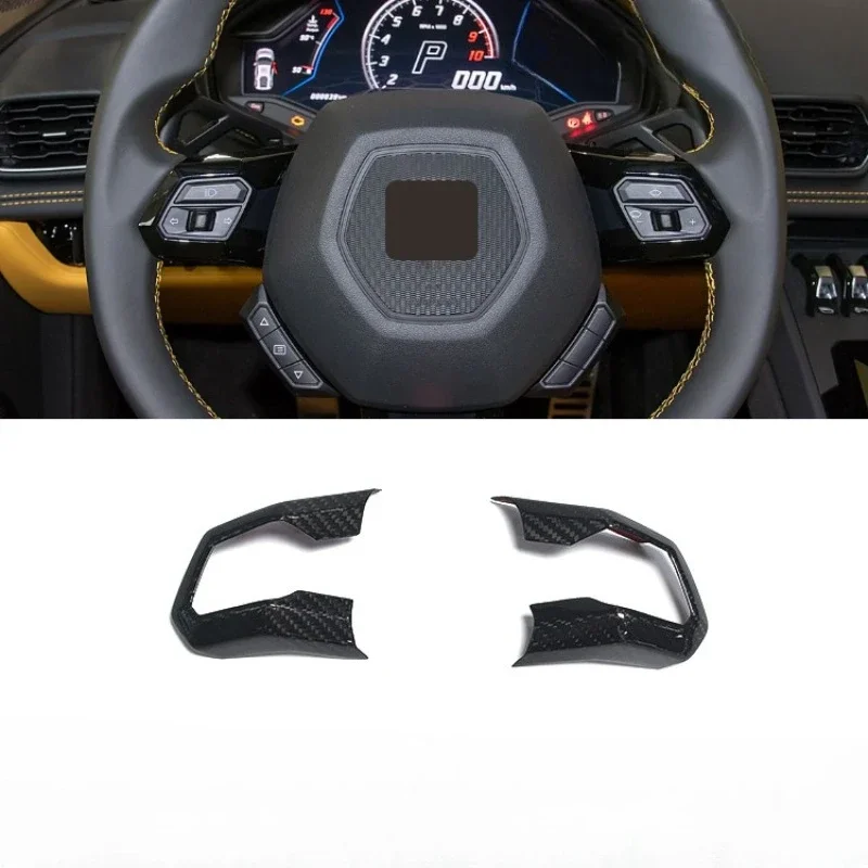 For Lamborghini huracan 580 Real Dry carbon fiber steering wheel button frame interior decoration modification 14-21 Accessories
For Lamborghini huracan 580 Real Dry carbon fiber steering wheel button frame interior decoration modification 14-21 Accessories