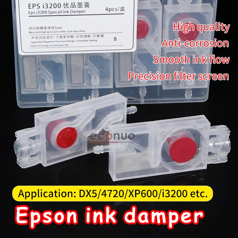 4 pcs I3200 4720 XP600 Damper Chinese Blue & Red Compatible for Large Format Printer
4 pcs I3200 4720 XP600 Damper Chinese Blue & Red Compatible for Large Format Printer