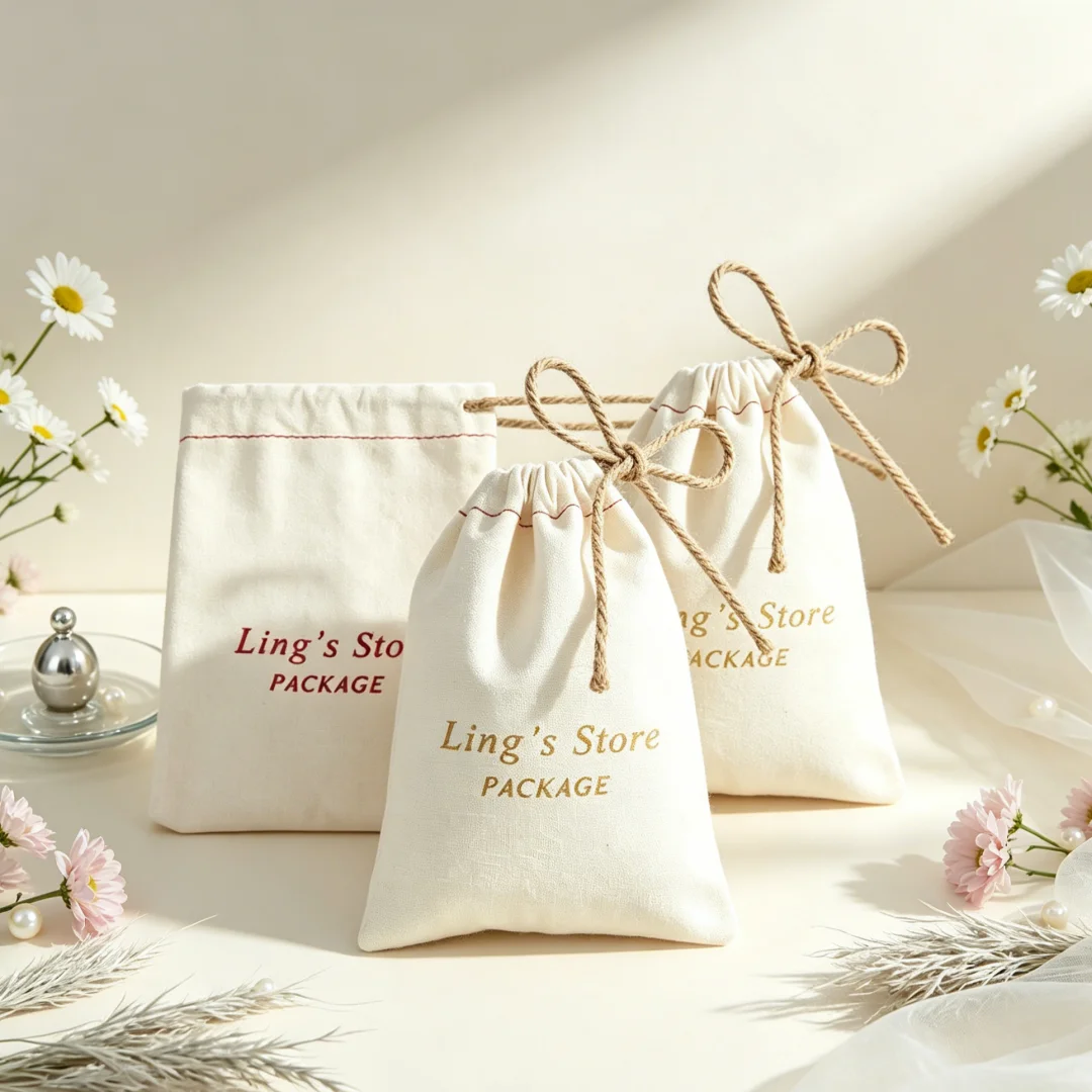 100Pcs Custom Logo Natural Cotton Jewelry Packaging Pouch Canvas Muslin Drawstring Bag Gift Packaging Wig Wedding Gift Organizer
100Pcs Custom Logo Natural Cotton Jewelry Packaging Pouch Canvas Muslin Drawstring Bag Gift Packaging Wig Wedding Gift Organizer