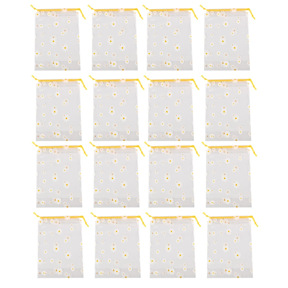 25 PCS Agricultural Products Storage Bag Travel Pe Transparent Material Daisy Stringing Pouch
25 PCS Agricultural Products Storage Bag Travel Pe Transparent Material Daisy Stringing Pouch