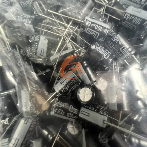 500PCS/LOT  100UF 63V 10X13 20% DIP switching power supply compatible with variable frequency inverter