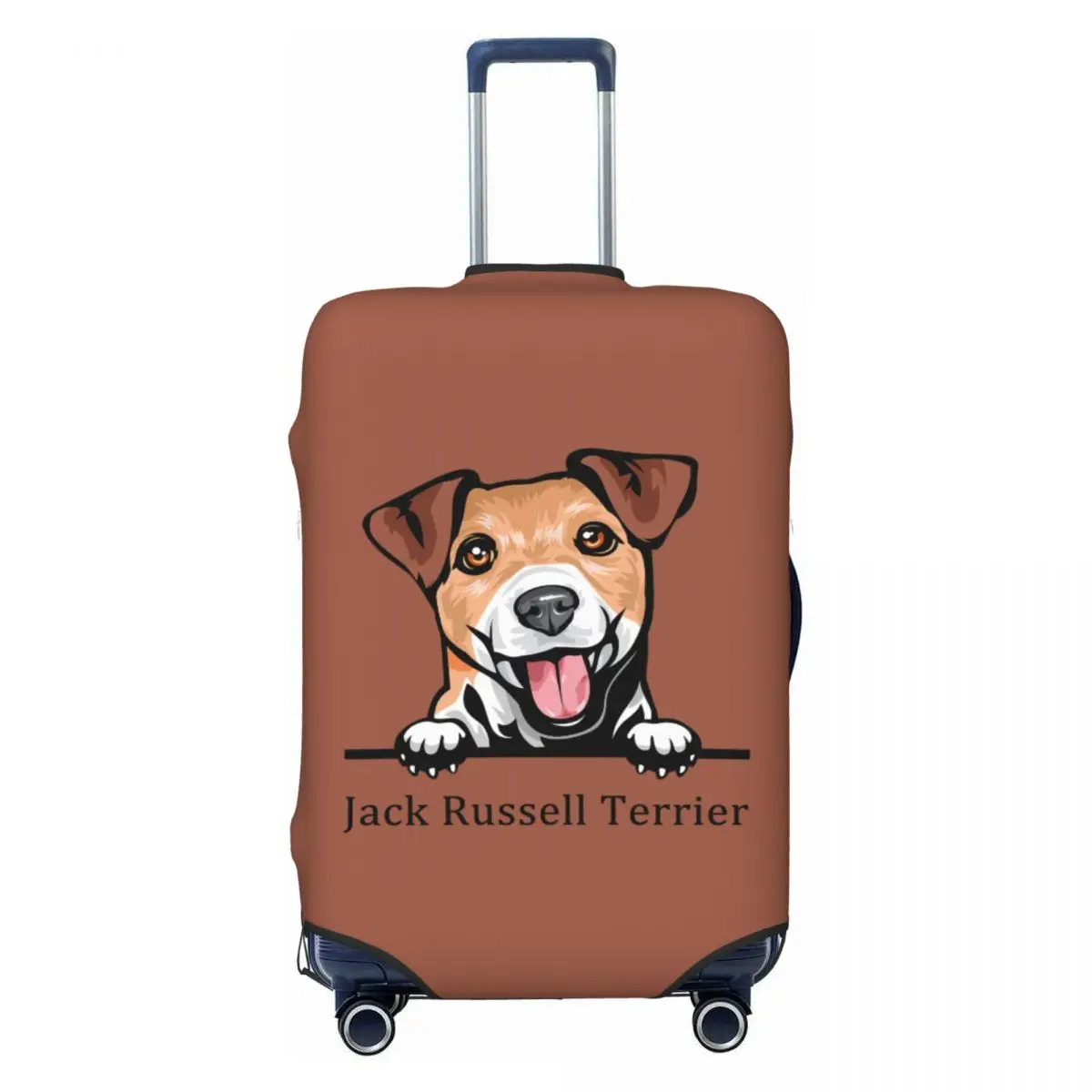 Custom Peeking Dog Jack Russell Terrier Luggage Cover Funny Pet Animal Suitcase Protector Covers Suit For 18-32 inch
Custom Peeking Dog Jack Russell Terrier Luggage Cover Funny Pet Animal Suitcase Protector Covers Suit For 18-32 inch