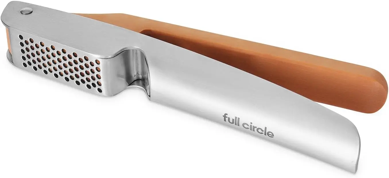 Easy-Clean Stainless Steel Garlic Press: Effortless Crushing, Quick Clean-Up, Dishwasher Safe
Easy-Clean Stainless Steel Garlic Press: Effortless Crushing, Quick Clean-Up, Dishwasher Safe