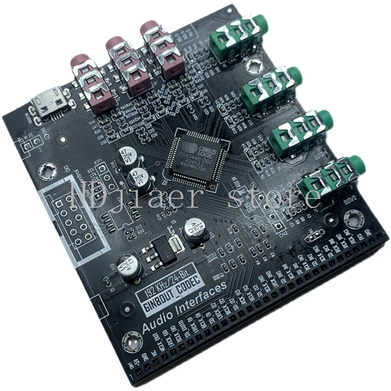 ADU1452 CS42448 CODEC Multi-channel Decoding Electronic 4 Frequency Divider Board 6 in 8 out board
ADU1452 CS42448 CODEC Multi-channel Decoding Electronic 4 Frequency Divider Board 6 in 8 out board