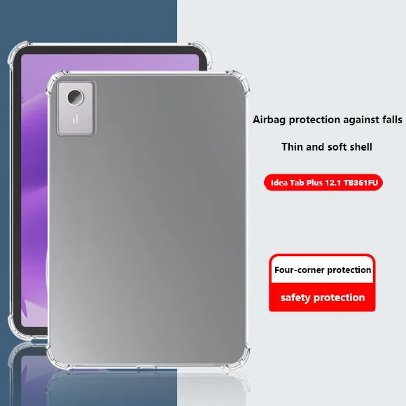 Прозрачный мягкий чехол из ТПУ для Lenovo Idea Tab Plus 12.1 TB361FU K12 Pro 12.7 Tab 11 M11 B11 K11 Xiaoxin Pad 12.1 Pad11 2025 2024
Прозрачный мягкий чехол из ТПУ для Lenovo Idea Tab Plus 12.1 TB361FU K12 Pro 12.7 Tab 11 M11 B11 K11 Xiaoxin Pad 12.1 Pad11 2025 2024