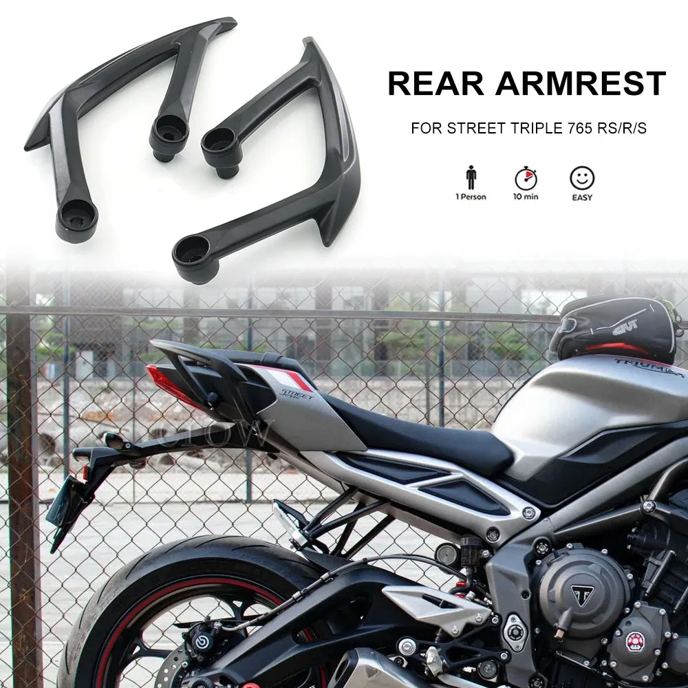 New Motorcycle Accessories Passenger Armrest Seat Armrest Suitable For Street Triple 765RS 765R 765S 765 RS RS RS
New Motorcycle Accessories Passenger Armrest Seat Armrest Suitable For Street Triple 765RS 765R 765S 765 RS RS RS