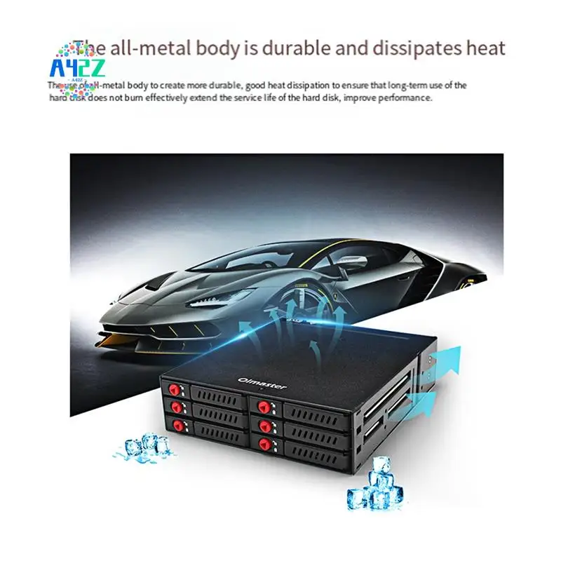 A42Z-Oimaster 6-Bay 2.5Inch SATA SSD HDD Enclosure Mobile Rack/Enclosure Hard Disk Enclosure Rack Data Storage For 5.25 Drive Ba
A42Z-Oimaster 6-Bay 2.5Inch SATA SSD HDD Enclosure Mobile Rack/Enclosure Hard Disk Enclosure Rack Data Storage For 5.25 Drive Ba
