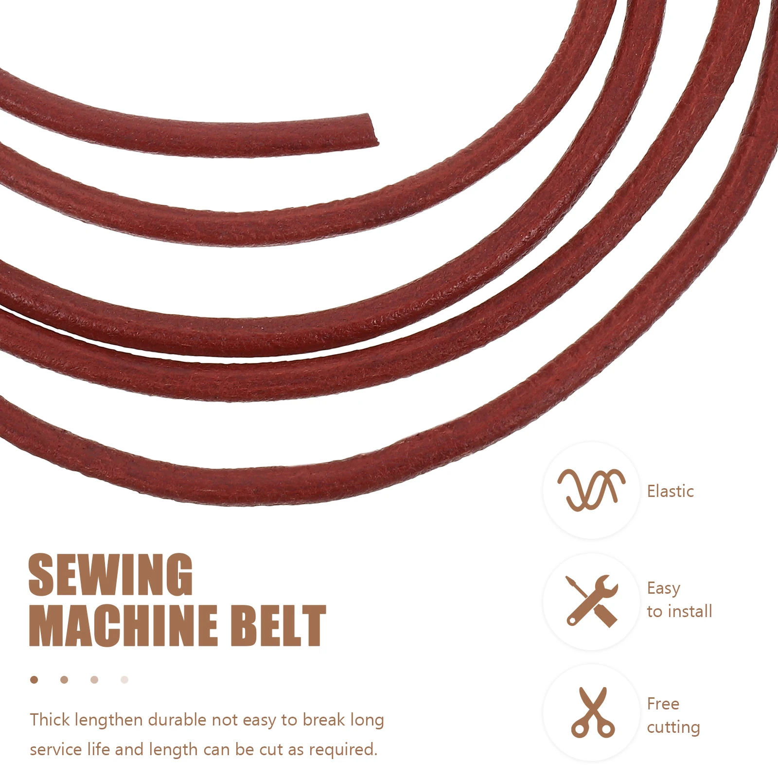 Sewing Machine Belt Foot Operated Durable Replacement Retro Household Treadle Pedaling Accessories Strap Parts
Sewing Machine Belt Foot Operated Durable Replacement Retro Household Treadle Pedaling Accessories Strap Parts