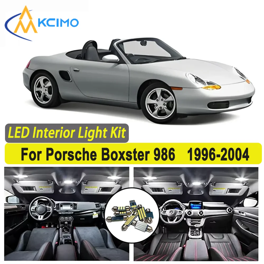 Kcimo LED For Porsche Boxster 986 (1996-2004) Premium Bright LED Interior Dome Map Trunk Light Kit Car Led Lamps Car LED Lights
Kcimo LED For Porsche Boxster 986 (1996-2004) Premium Bright LED Interior Dome Map Trunk Light Kit Car Led Lamps Car LED Lights
