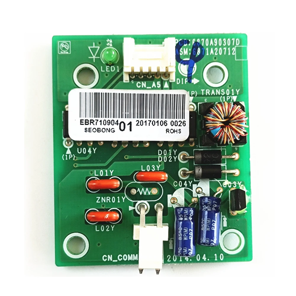 Original PCB Board Control Motherboard EBR71090401 6870A90307D 6871A60712 For LG Air Conditioner
Original PCB Board Control Motherboard EBR71090401 6870A90307D 6871A60712 For LG Air Conditioner
