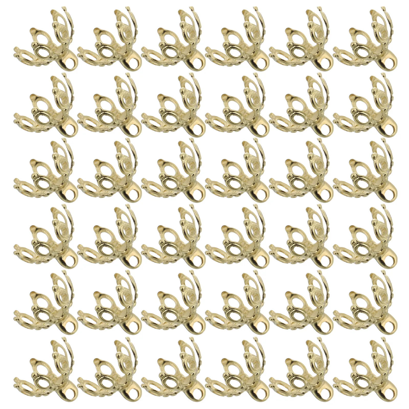 200Pcs Metal Bead Caps Pure Copper 10Mm Flower Design Secure Grip Floral End Caps for DIY Jewelry Crafting Necklace Bracelet
200Pcs Metal Bead Caps Pure Copper 10Mm Flower Design Secure Grip Floral End Caps for DIY Jewelry Crafting Necklace Bracelet