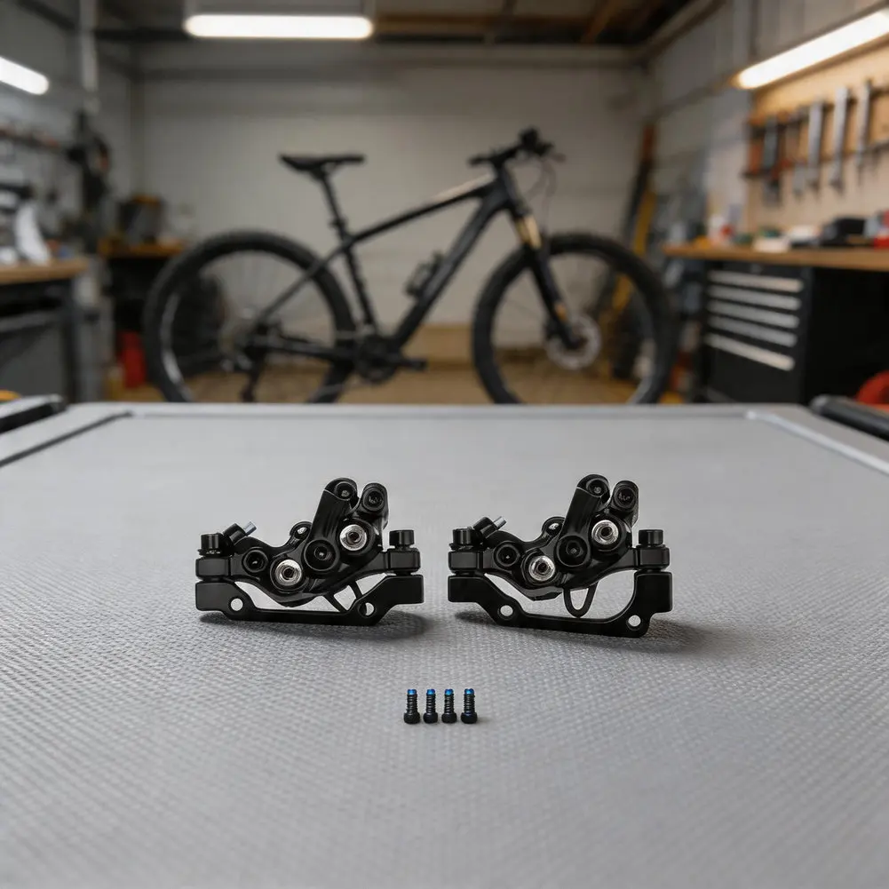 Mountain Bike Caliper Dual-Sided Drive Mechanical Disc Brake Four-Piston Caliper Cycling Parts Accessories
Mountain Bike Caliper Dual-Sided Drive Mechanical Disc Brake Four-Piston Caliper Cycling Parts Accessories