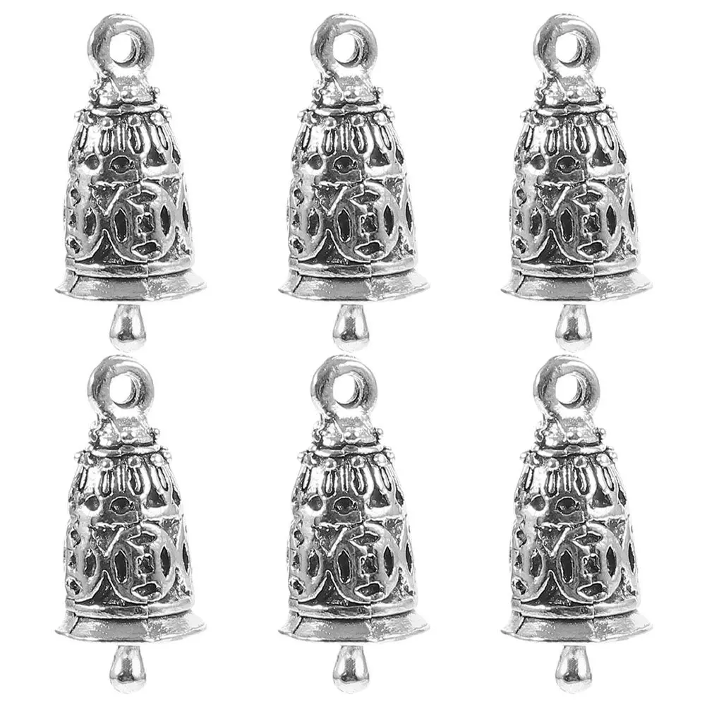 6Pcs Vintage Alloy Bell Pendants Jewelry Making Charms for DIY Necklace Bracelet Earring Craft Supplies Retro Decorative
6Pcs Vintage Alloy Bell Pendants Jewelry Making Charms for DIY Necklace Bracelet Earring Craft Supplies Retro Decorative