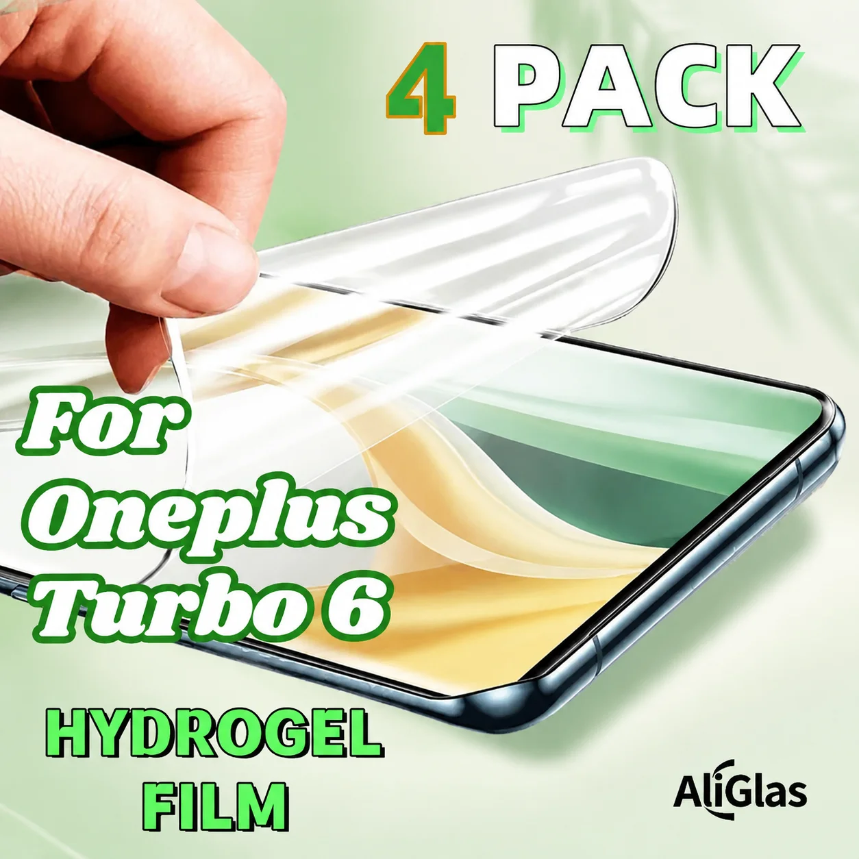 4Pcs Front Cover Hydrogel Screens Designed for Oneplus Turbo 6 These Screen Protectors Are Scratch-Resistant For Oneplus Turbo 6
4Pcs Front Cover Hydrogel Screens Designed for Oneplus Turbo 6 These Screen Protectors Are Scratch-Resistant For Oneplus Turbo 6