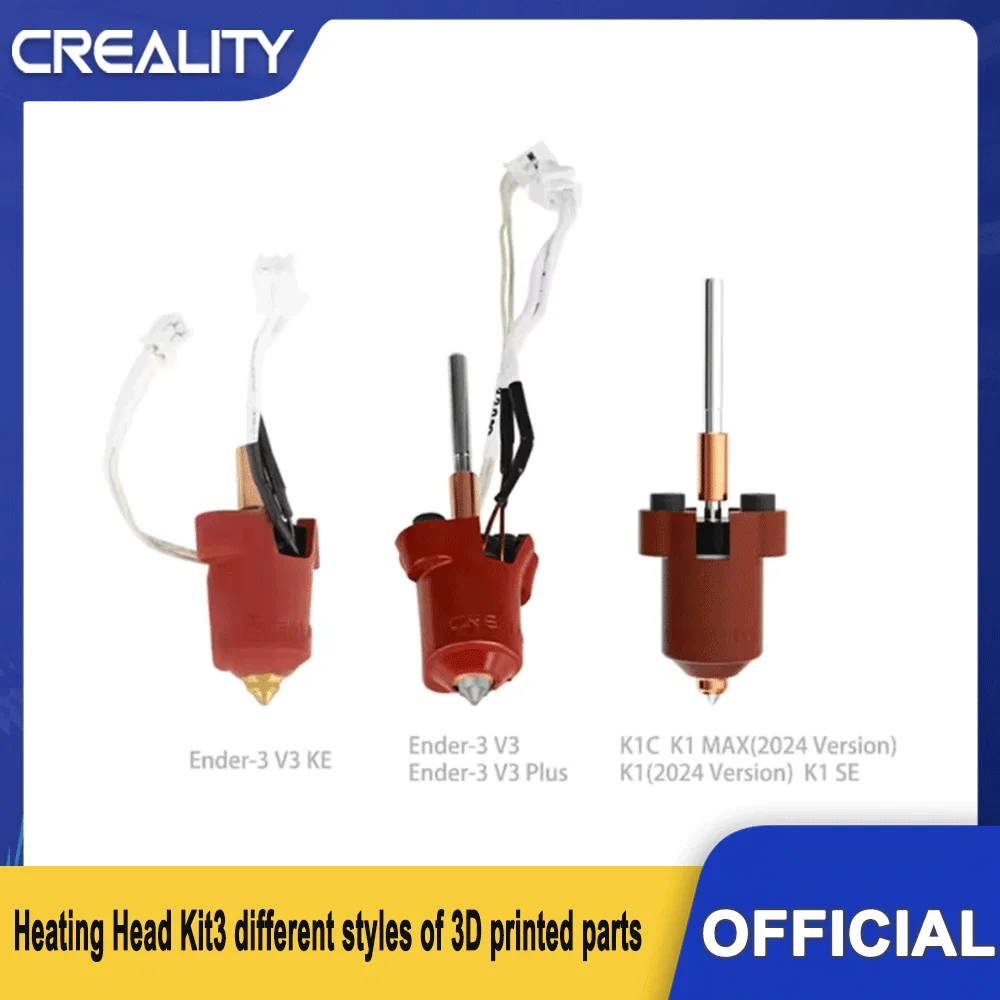 Creality Ceramic Heating Block Kit Quick-swap Nozzle Red Integrated Nozzle Sprinkler Kits Heating Head Kit 3D Printer Parts
Creality Ceramic Heating Block Kit Quick-swap Nozzle Red Integrated Nozzle Sprinkler Kits Heating Head Kit 3D Printer Parts