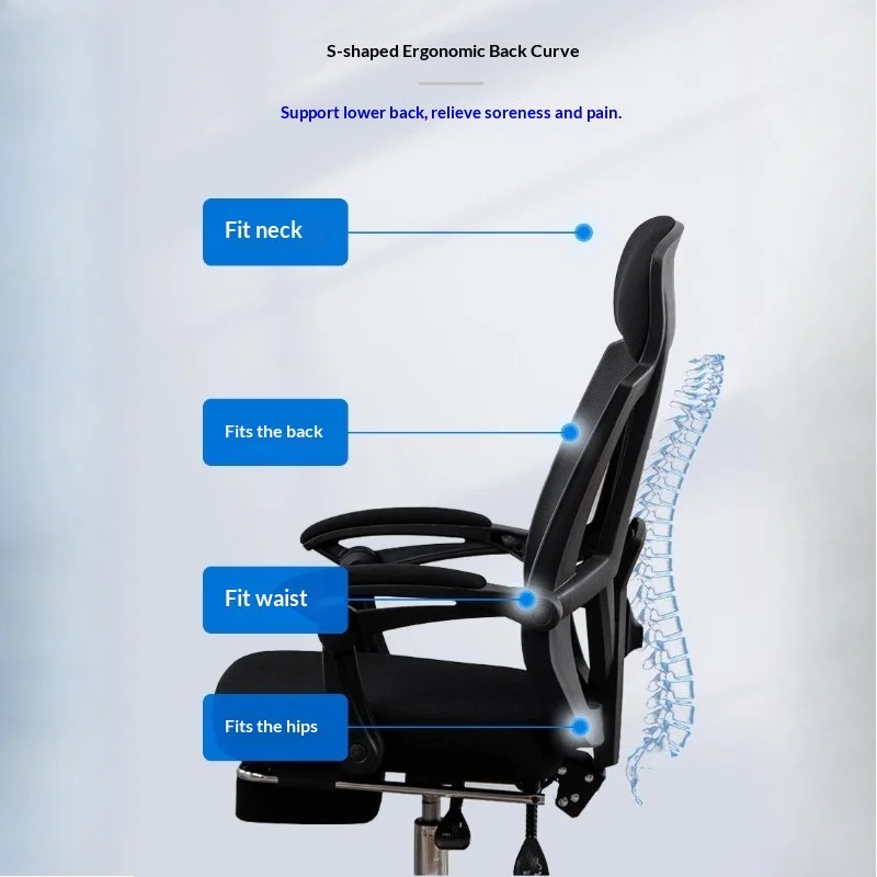 Computer Armchair Office Chair Ergonomic Chairs Chaise Gaming Chairs for Adults Pc Room Chair Gamer Desk Bureau Chaises Relaxing
Computer Armchair Office Chair Ergonomic Chairs Chaise Gaming Chairs for Adults Pc Room Chair Gamer Desk Bureau Chaises Relaxing
