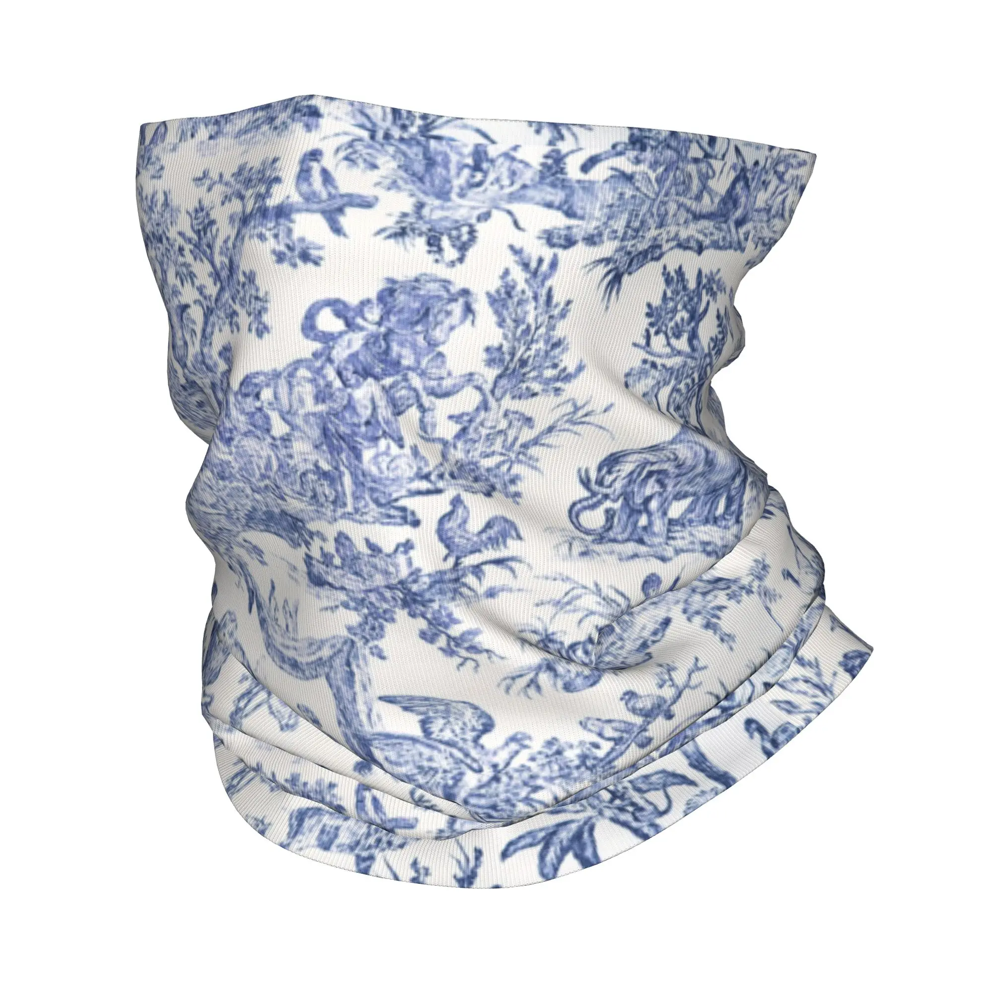 Пользовательские темно-синие гетры Toile De Jouy для мужчин и женщин с защитой от ультрафиолета, зимний шарф-бандана с цветочным принтом во французской сельской местности для езды на велосипеде
Пользовательские темно-синие гетры Toile De Jouy для мужчин и женщин с защитой от ультрафиолета, зимний шарф-бандана с цветочным принтом во французской сельской местности для езды на велосипеде